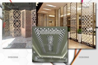 Jail cutting design for interior and exterior home decoration