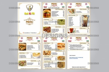 Modern hotel restaurant cafe business flyer design